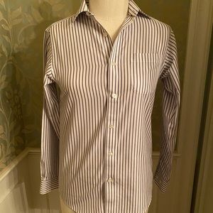 Boys Gold Label Striped Oxford Shirt Size 14